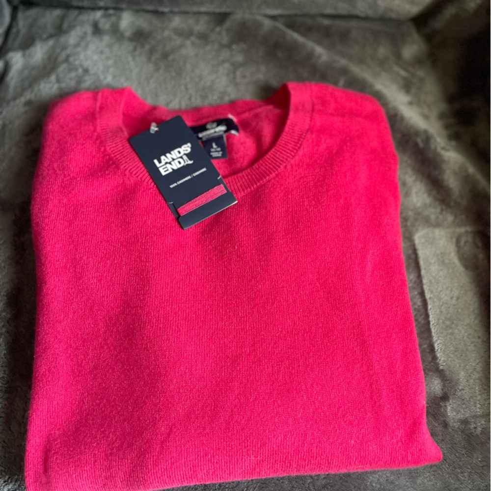 Land’s End 100% cashmere sweater